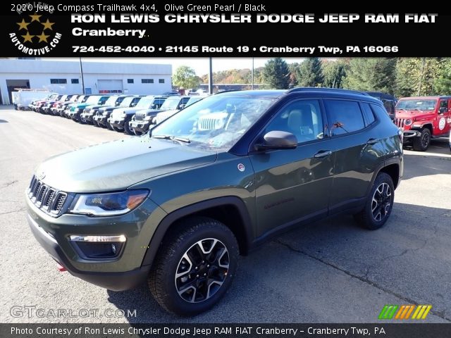 2020 Jeep Compass Trailhawk 4x4 in Olive Green Pearl