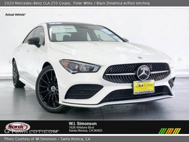 2020 Mercedes-Benz CLA 250 Coupe in Polar White