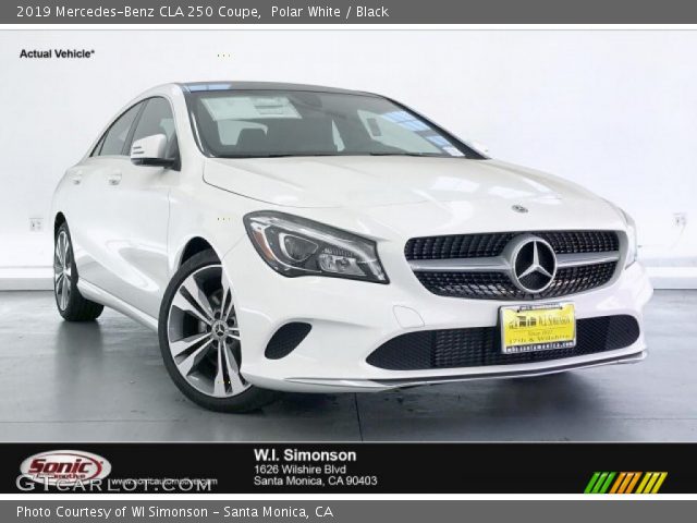 2019 Mercedes-Benz CLA 250 Coupe in Polar White