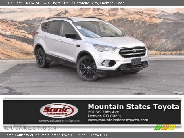 2019 Ford Escape SE 4WD in Ingot Silver