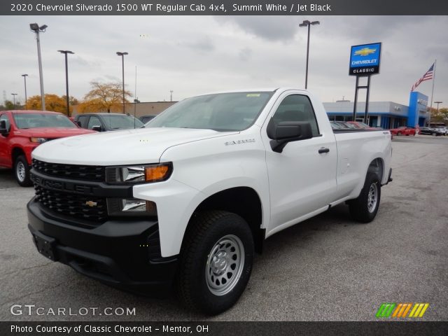 2020 Chevrolet Silverado 1500 WT Regular Cab 4x4 in Summit White