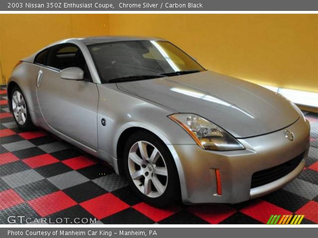 2003 Nissan 350Z Enthusiast Coupe in Chrome Silver