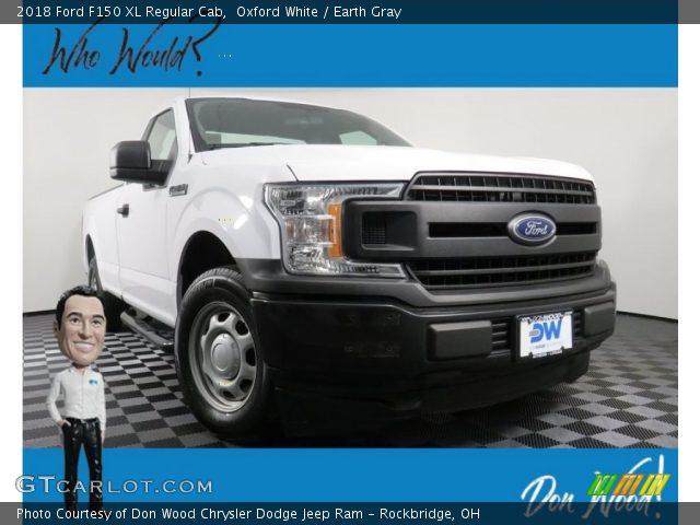 2018 Ford F150 XL Regular Cab in Oxford White