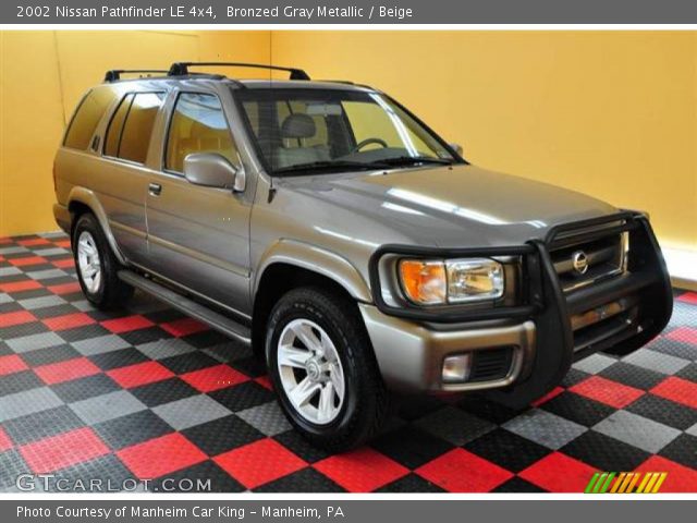 2002 Nissan Pathfinder LE 4x4 in Bronzed Gray Metallic