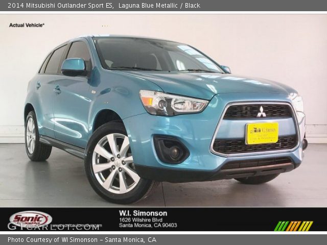 2014 Mitsubishi Outlander Sport ES in Laguna Blue Metallic
