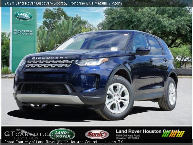 2020 Land Rover Discovery Sport S in Portofino Blue Metallic