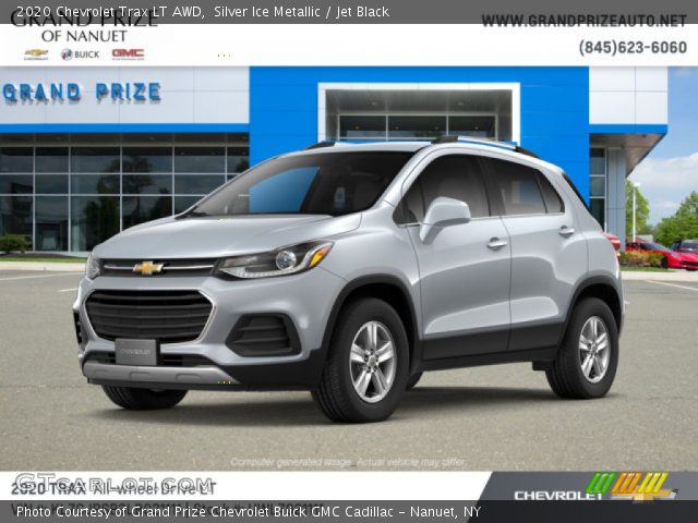 2020 Chevrolet Trax LT AWD in Silver Ice Metallic