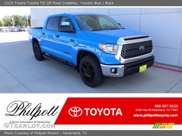 2020 Toyota Tundra TSS Off Road CrewMax in Voodoo Blue