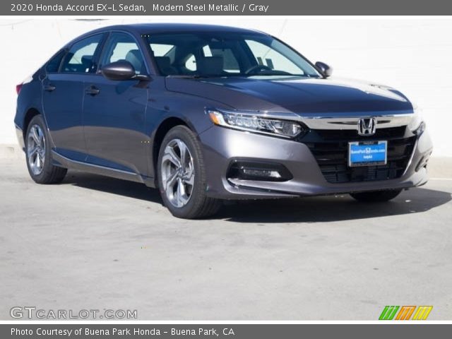 2020 Honda Accord EX-L Sedan in Modern Steel Metallic