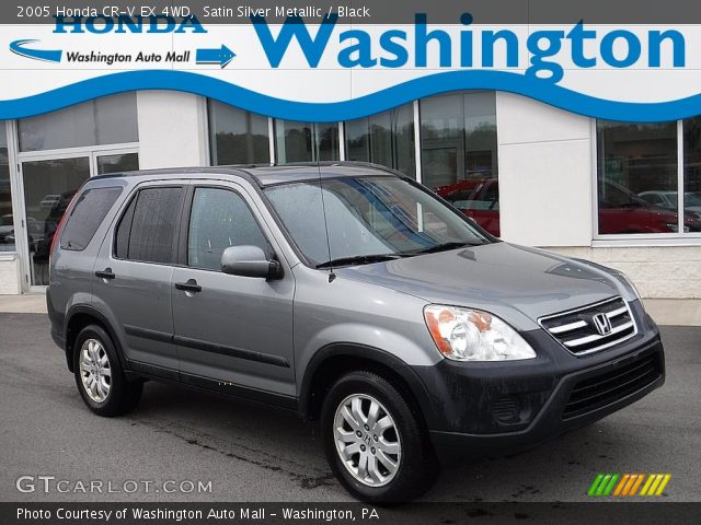 2005 Honda CR-V EX 4WD in Satin Silver Metallic