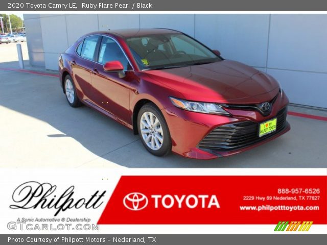 2020 Toyota Camry LE in Ruby Flare Pearl