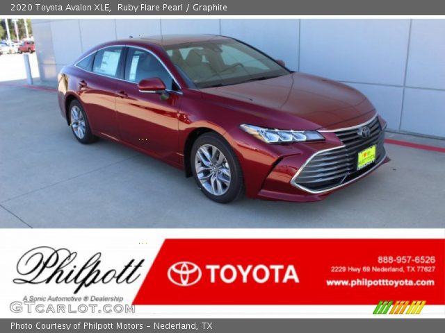 2020 Toyota Avalon XLE in Ruby Flare Pearl