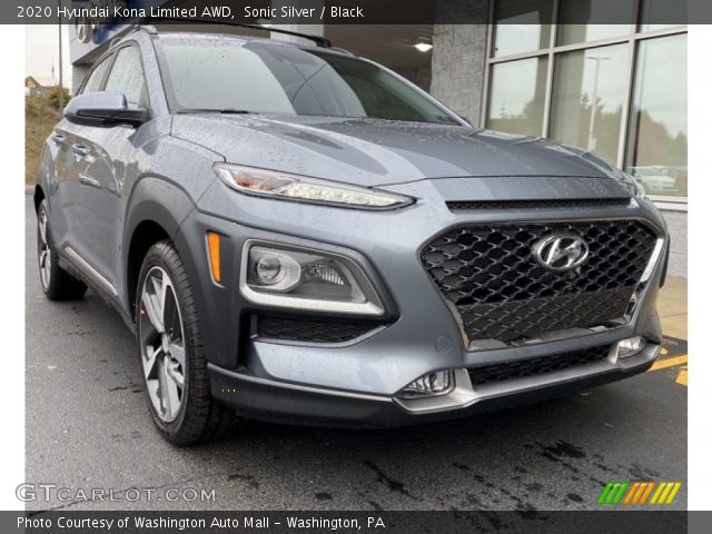 2020 Hyundai Kona Limited AWD in Sonic Silver