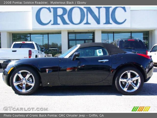 2008 Pontiac Solstice Roadster in Mysterious Black