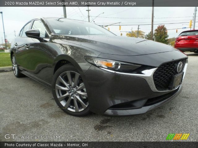 2020 Mazda MAZDA3 Select Sedan AWD in Machine Gray Metallic