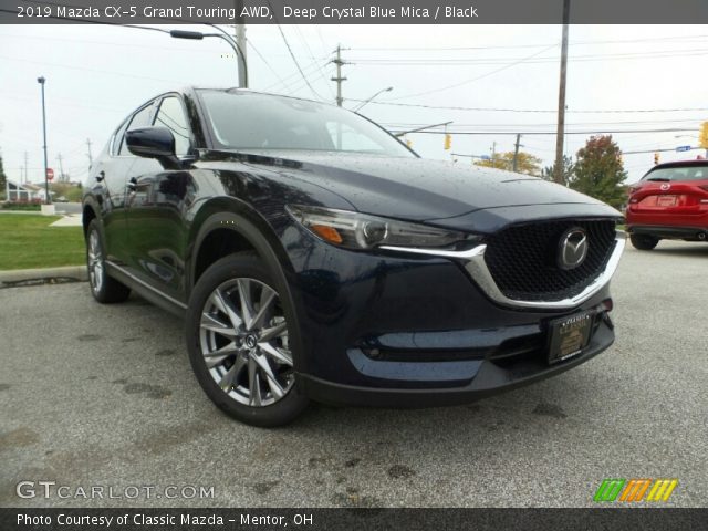 2019 Mazda CX-5 Grand Touring AWD in Deep Crystal Blue Mica