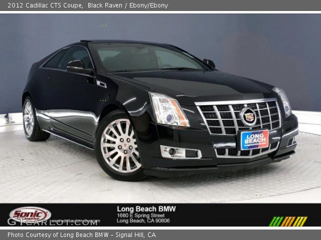 2012 Cadillac CTS Coupe in Black Raven
