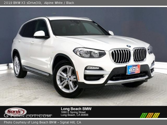 2019 BMW X3 sDrive30i in Alpine White