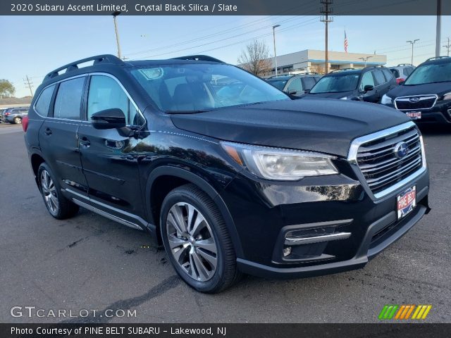 2020 Subaru Ascent Limited in Crystal Black Silica