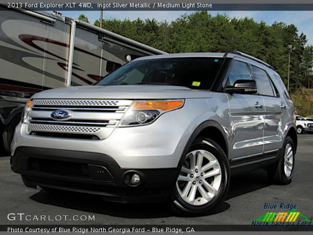 2013 Ford Explorer XLT 4WD in Ingot Silver Metallic