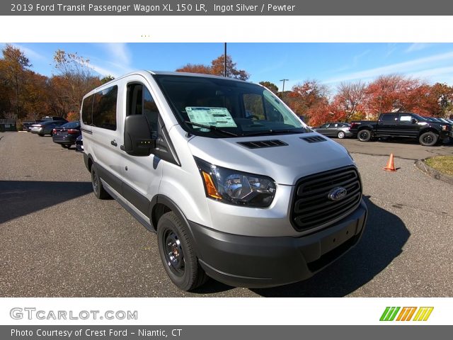 2019 Ford Transit Passenger Wagon XL 150 LR in Ingot Silver