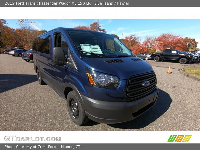 2019 Ford Transit Passenger Wagon XL 150 LR in Blue Jeans