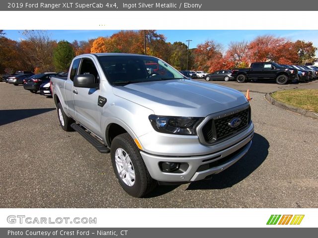 2019 Ford Ranger XLT SuperCab 4x4 in Ingot Silver Metallic