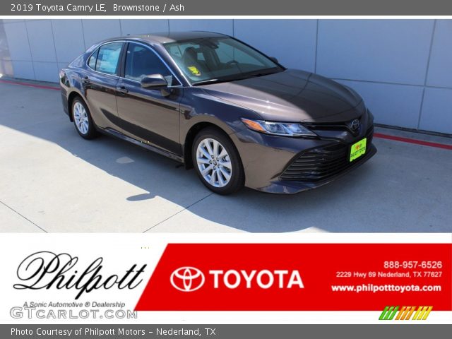 2019 Toyota Camry LE in Brownstone