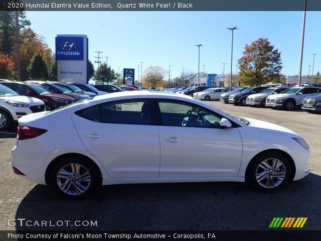 2020 Hyundai Elantra Value Edition in Quartz White Pearl