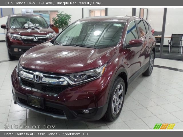 2019 Honda CR-V EX-L AWD in Basque Red Pearl II