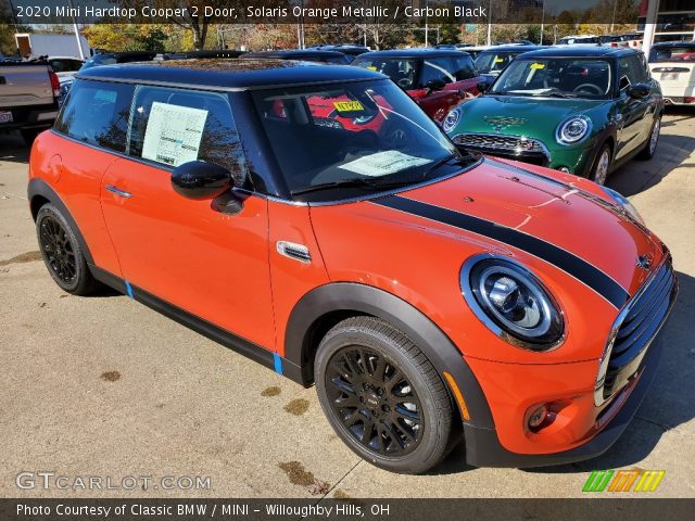 2020 Mini Hardtop Cooper 2 Door in Solaris Orange Metallic