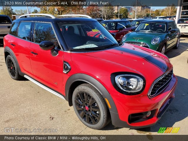 2020 Mini Countryman Cooper S All4 in Chili Red