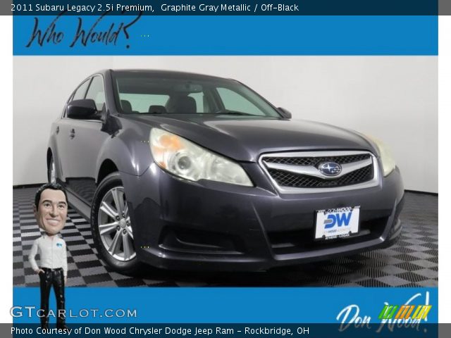 2011 Subaru Legacy 2.5i Premium in Graphite Gray Metallic