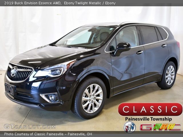 2019 Buick Envision Essence AWD in Ebony Twilight Metallic