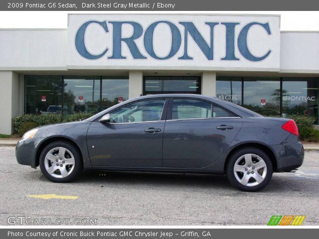 2009 Pontiac G6 Sedan in Dark Steel Gray Metallic