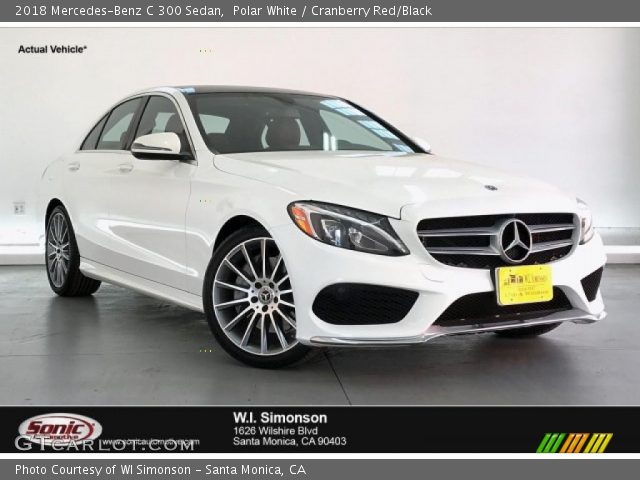 2018 Mercedes-Benz C 300 Sedan in Polar White
