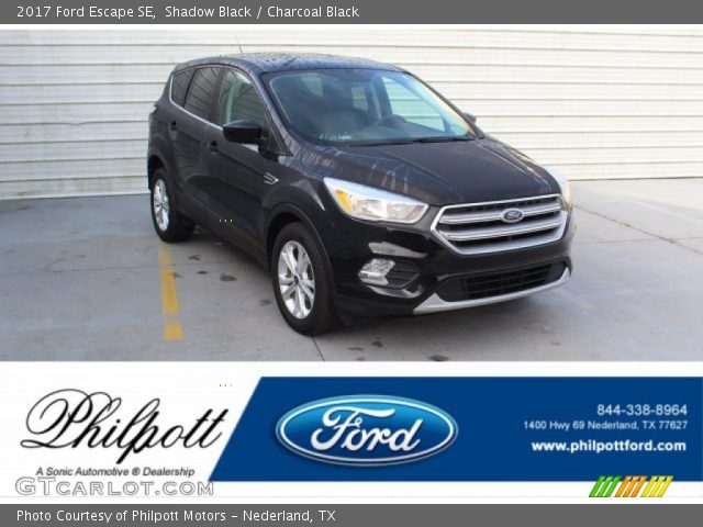 2017 Ford Escape SE in Shadow Black