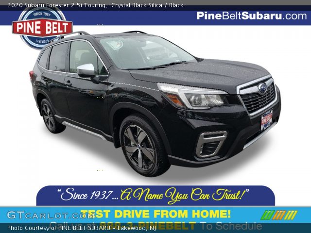 2020 Subaru Forester 2.5i Touring in Crystal Black Silica