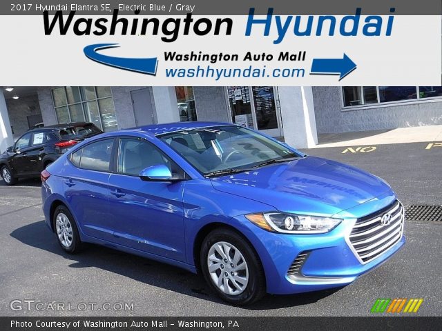 2017 Hyundai Elantra SE in Electric Blue