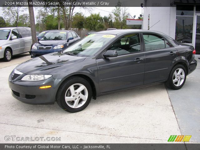 2004 Mazda MAZDA6 i Sedan in Steel Gray Metallic