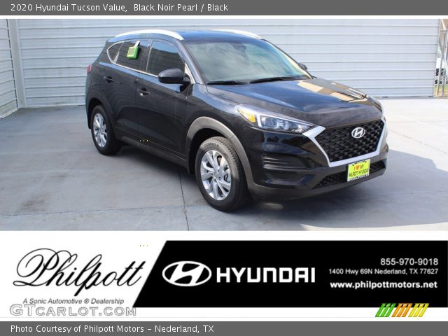 2020 Hyundai Tucson Value in Black Noir Pearl
