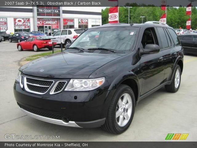 2007 Saab 9-7X 5.3i in Obsidian Black