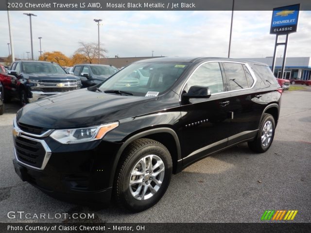 2020 Chevrolet Traverse LS AWD in Mosaic Black Metallic