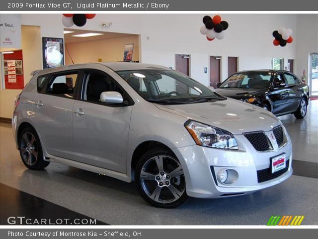 2009 Pontiac Vibe GT in Liquid Platinum Metallic