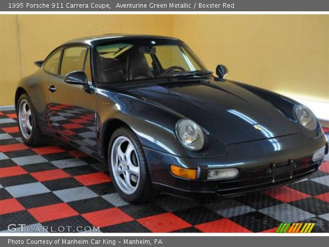 1995 Porsche 911 Carrera Coupe in Aventurine Green Metallic