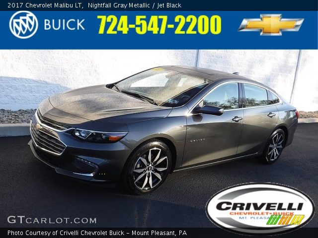 2017 Chevrolet Malibu LT in Nightfall Gray Metallic