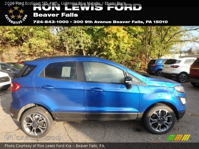 2020 Ford EcoSport SES 4WD in Lightning Blue Metallic