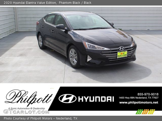 2020 Hyundai Elantra Value Edition in Phantom Black