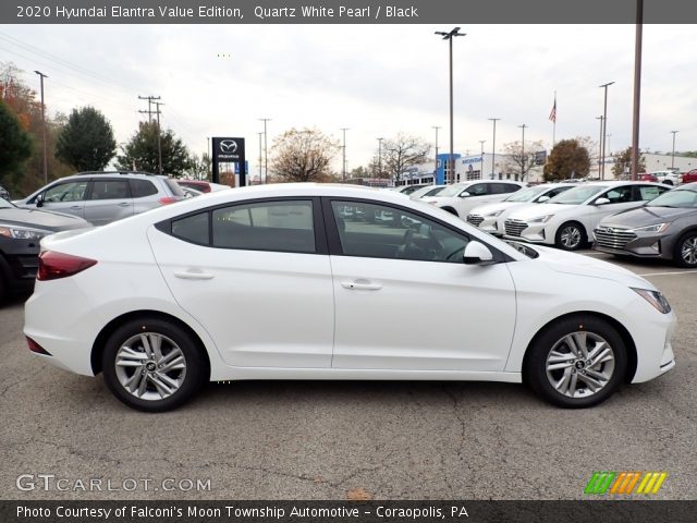 2020 Hyundai Elantra Value Edition in Quartz White Pearl