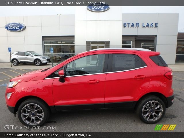 2019 Ford EcoSport Titanium 4WD in Race Red